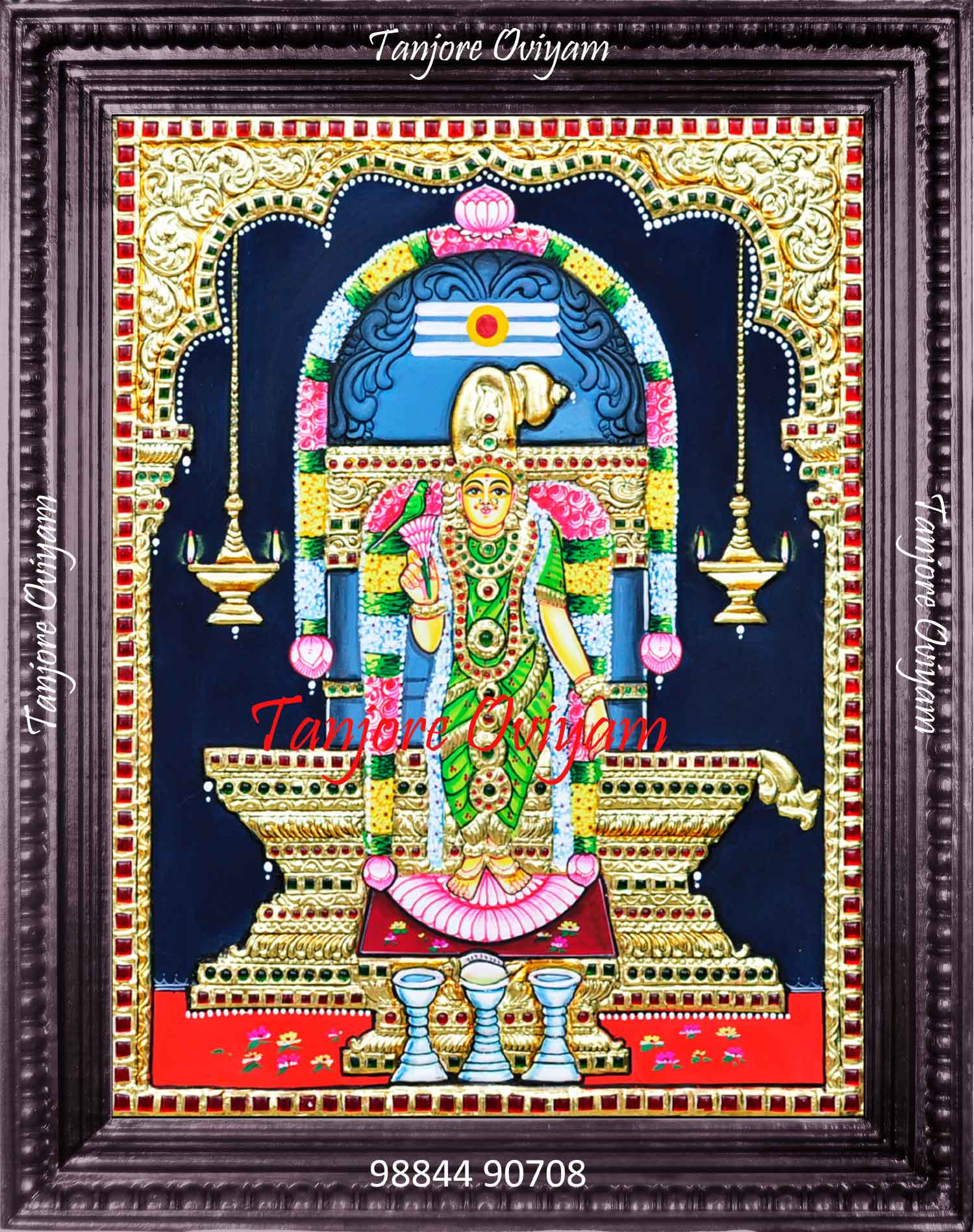 Meenakshi Amman Painting